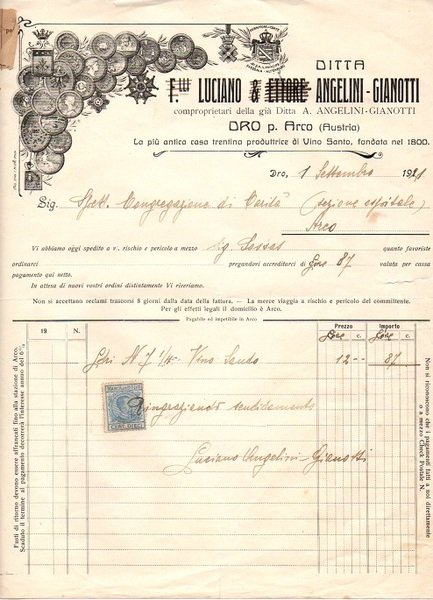 Fratelli Luciano & Ettore Angelini - Gianotti: Dro.