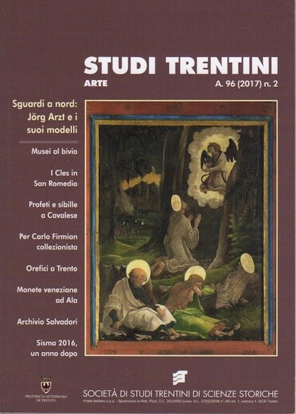 Studi trentini arte: sguardi a Nord: JÃ¶rg Artz e i …