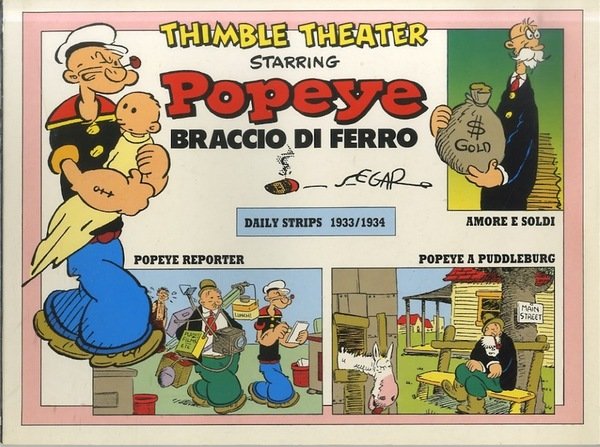 Popeye: Braccio di Ferro: Daily Strips 1933/34.