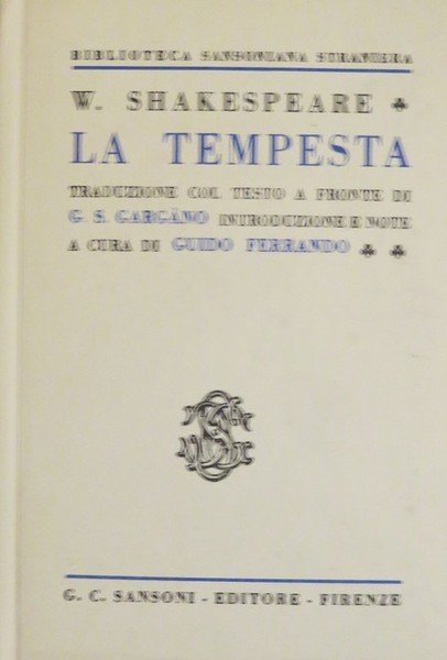 La tempesta.