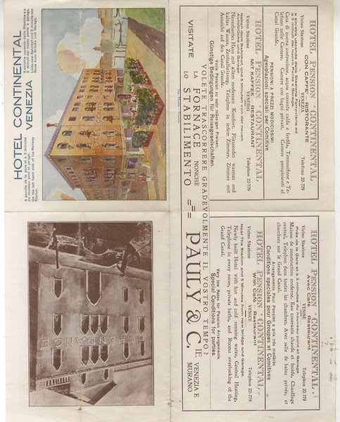 Hotel Continental, Venenzia.