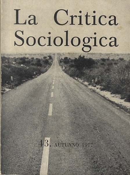 La critica sociologica.