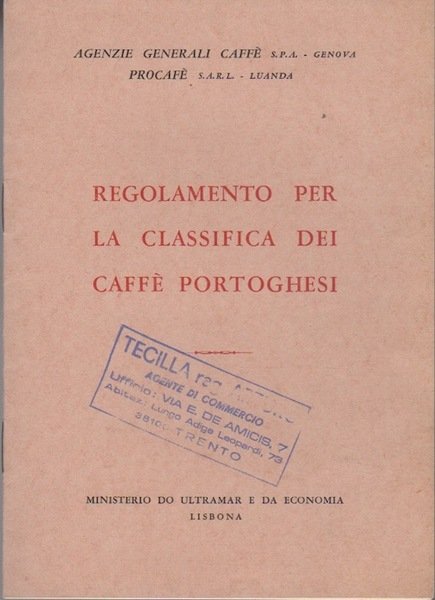 Regolamento per la classifica dei caffÃ¨ portoghesi.