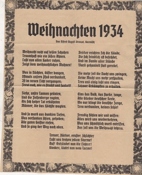 Weihnachten 1934.