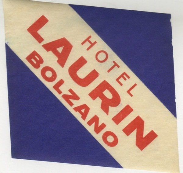 Hotel Laurin, Bolzano.