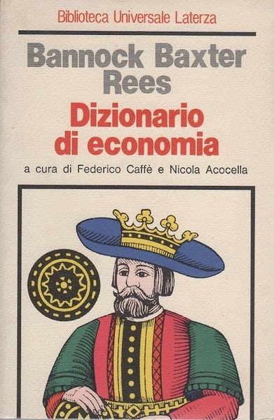 Dizionario di economia.