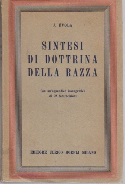 Sintesi di dottrina della razza: con un appendice iconografica di …
