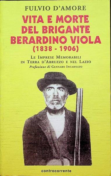 Vita e morte del brigante Berardino Viola: 1838-1906: le imprese …