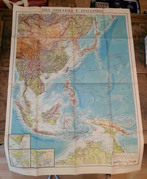 Asia Orientale e Insulindia: Scala 1:8.000.000.