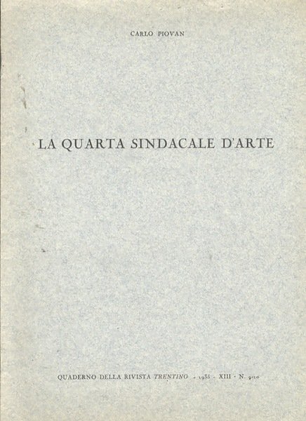 La quarta sindacale d'arte.