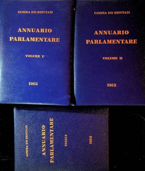 Annuario parlamentare: 1962.