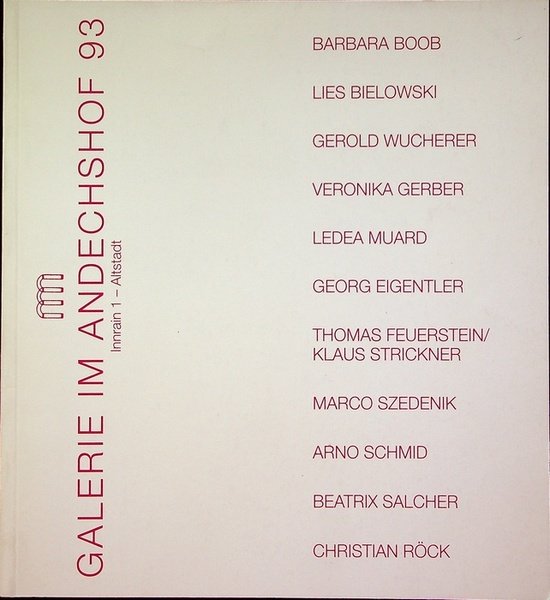 Galerie im Andechshof: 93.