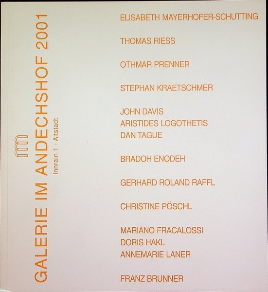 Galerie im Andechshof: 2001.