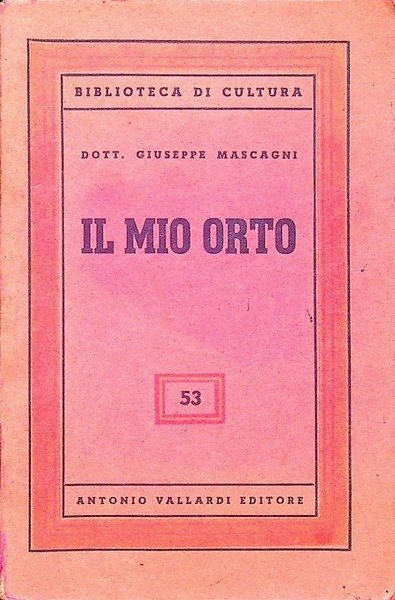 Il mio orto.