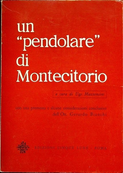 Un pendolare di Montecitorio.