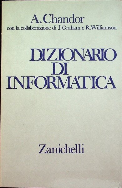 Dizionario di informatica.