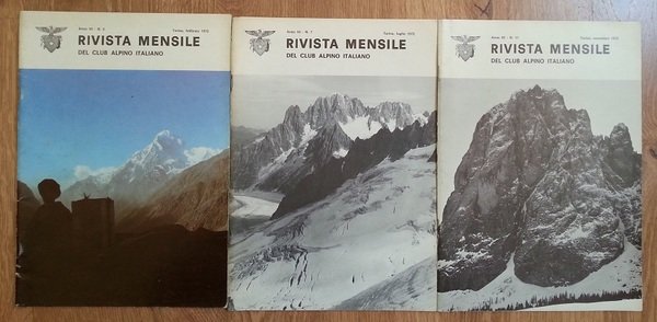 Rivista mensile del Club Alpino Italiano. A: 93 - 1972. …