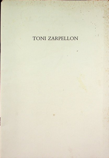 Toni Zarpellon.