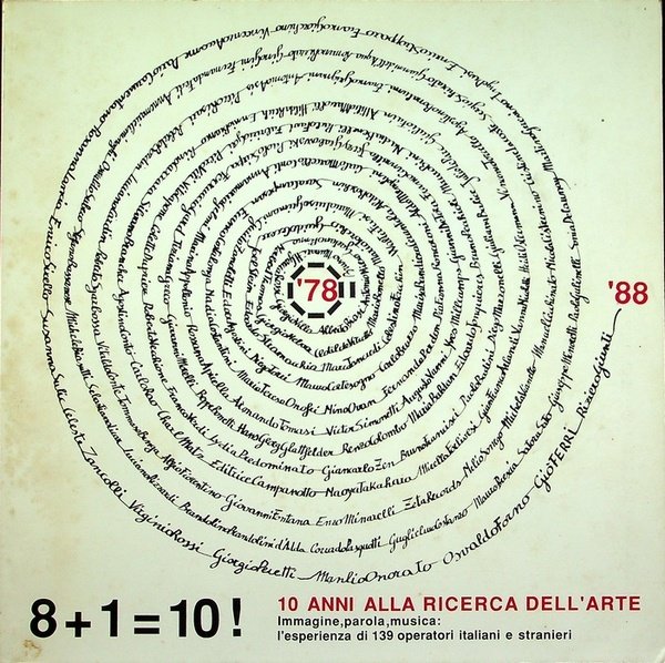 8+1: 10 anni alla ricerca dell'arte: immagine, parola, musica: l'esperienza …