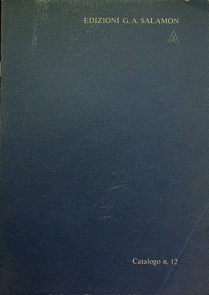 Incisori contemporanei: Catalogo n. 12.