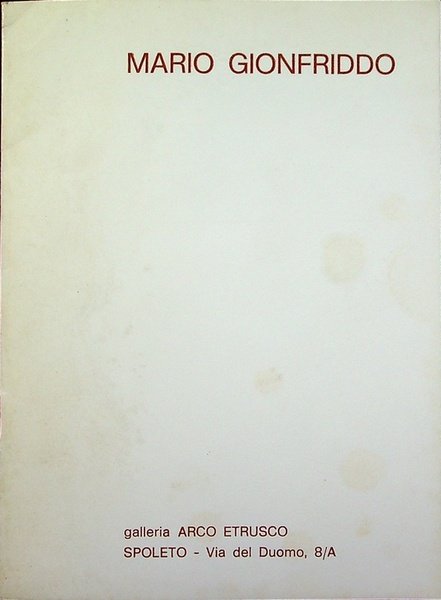 Mario Gionfriddo: dal 20 giugno al 13 luglio 1975.