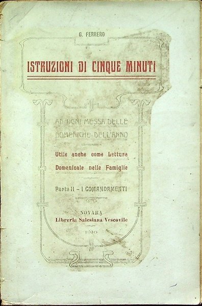 Istruzioni dei cinque minuti ad ogni mese delle domeniche dell'anno …