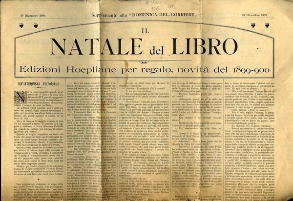 Il Natale del libro: edizioni hoepliane per regalo, novitÃ del …