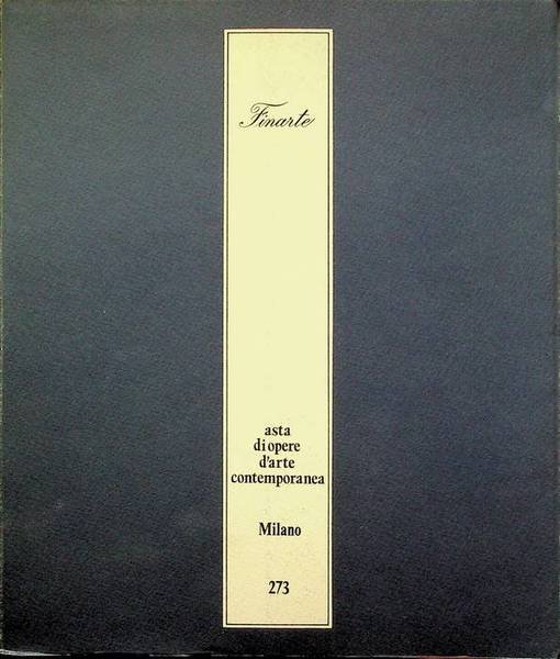 Asta di opere d'arte contemporanea: 13 dicembre 1977.