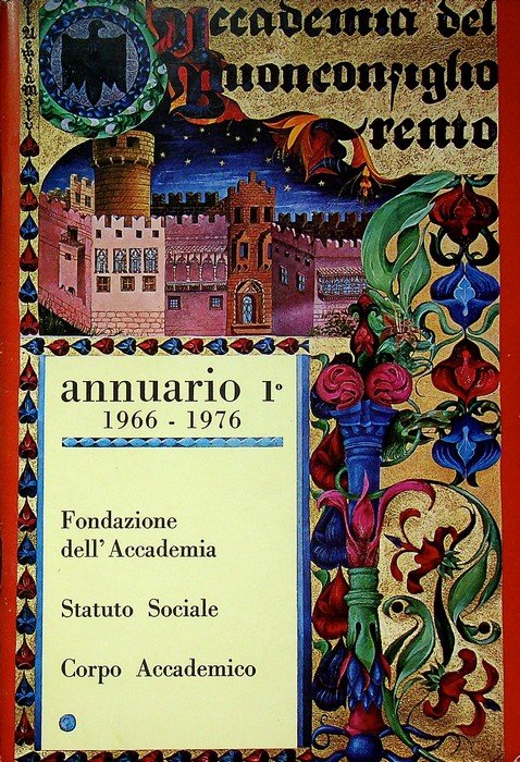 Accademia del Buonconsiglio Trento: Annuario 1Â° (1966-1976).