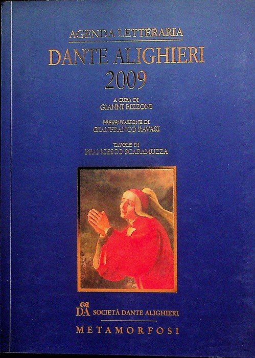 Agenda letteraria Dante Alighieri 2009.