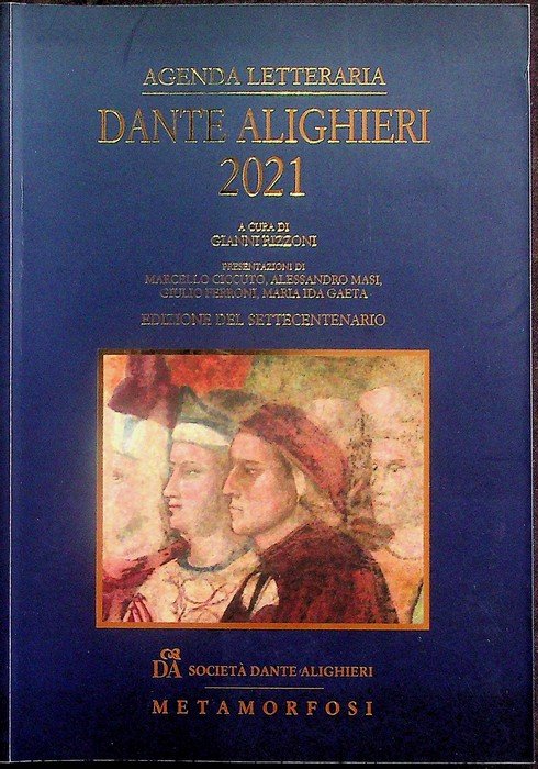 Agenda letteraria Dante Alighieri 2019.