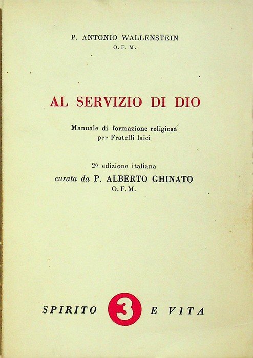 Al servizio di Dio: manuale di formazione religiosa per i … | Immagine principale