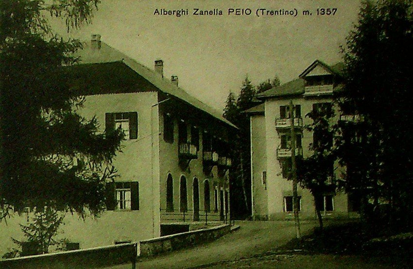 Alberghi Zanella - Peio - (Trentino m. 1357.