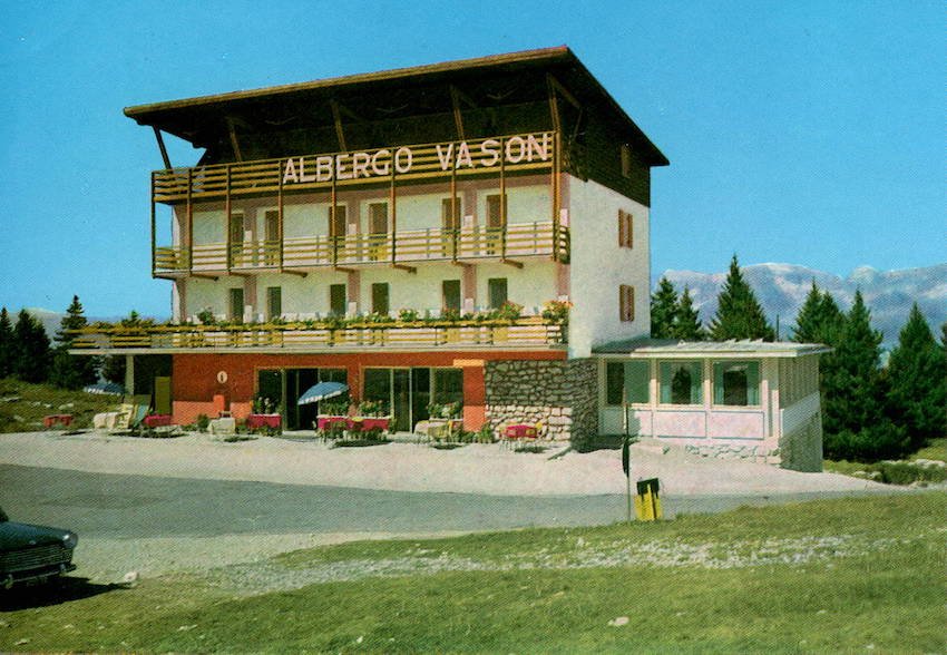 Albergo Vason m. 1700, Monte Bondone - Trento.