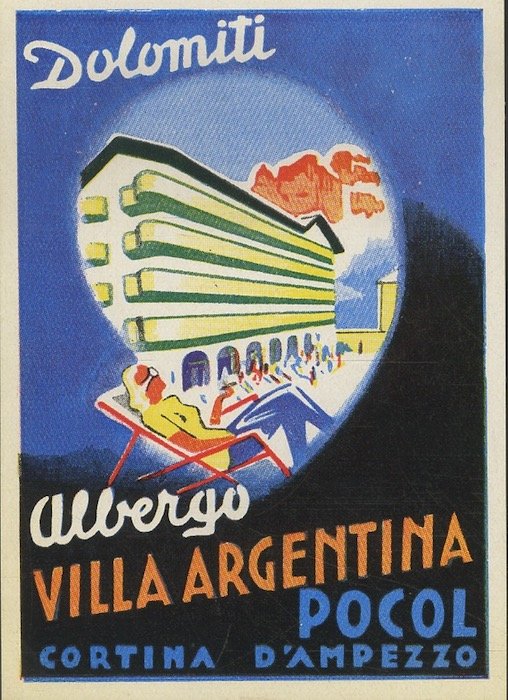 Albergo, Villa Argentina, Pocol, Cortina d'Apezzo.