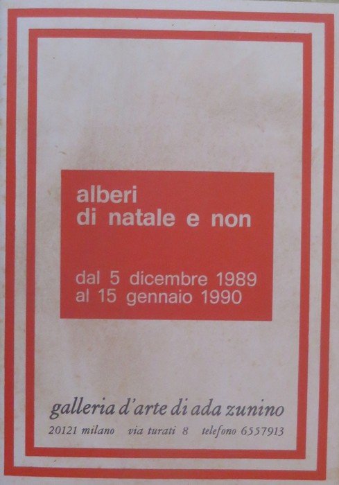 Alberi di Natale e non: dal 5 dicembre 1989 al …