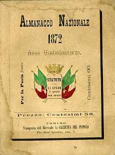 Almanacco nazionale: 1872.