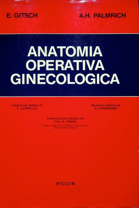 Anatomia operativa ginecologica. | Immagine principale