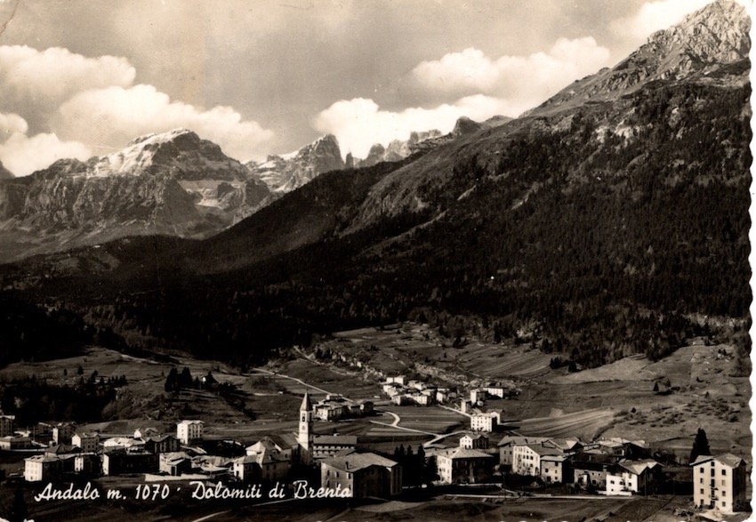 Andalo m. 1070 - Dolomiti di Brenta.