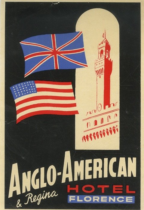Anglo-American & Regina Hotel, Florence.