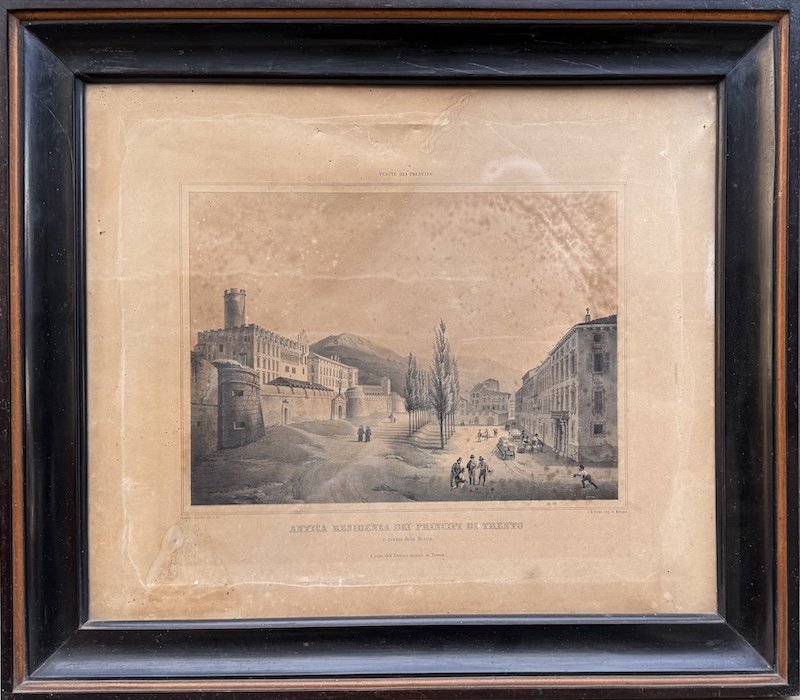 Antica residenza dei principi di Trento e piazza della Mostra.