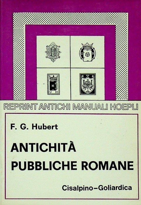 AntichitÃ pubbliche romane. | Immagine principale