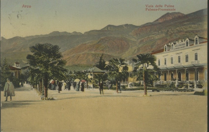 Arco - Viala delle Palme - Palmen Promenade.