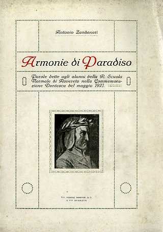 Armonie di Paradiso: parole dette agli alunni della R. Scuola …