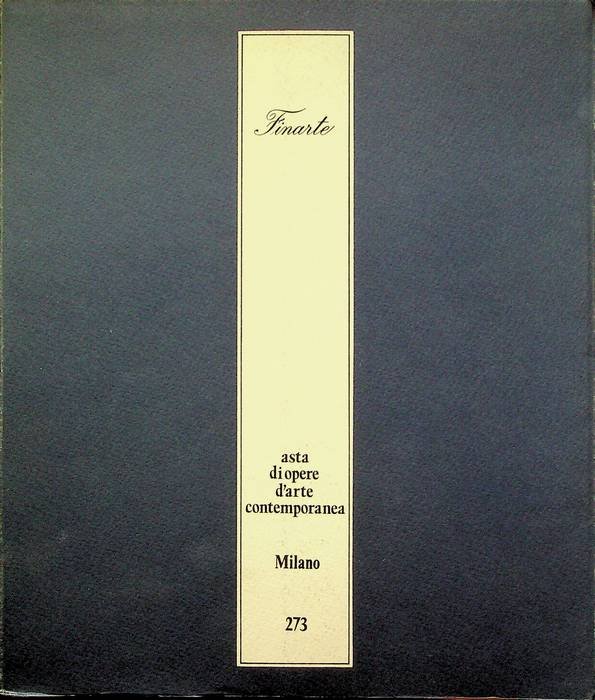 Asta di opere d'arte contemporanea: 13 dicembre 1977.