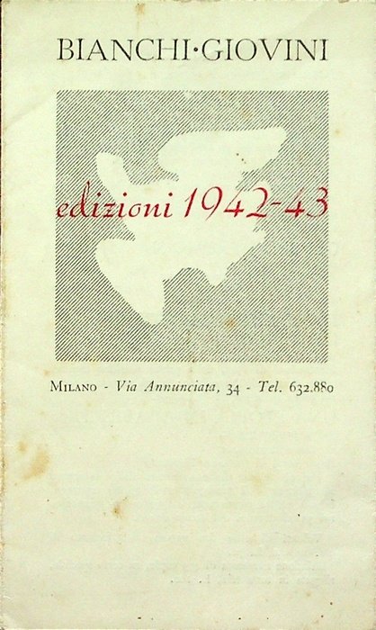 Bianchi-Giovini: edizioni 1942-43.