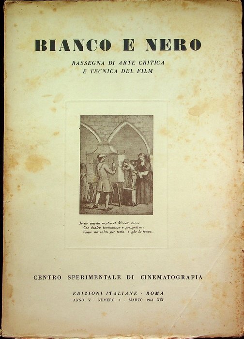 Bianco e nero: rassegna di arte critica e tecnica del …