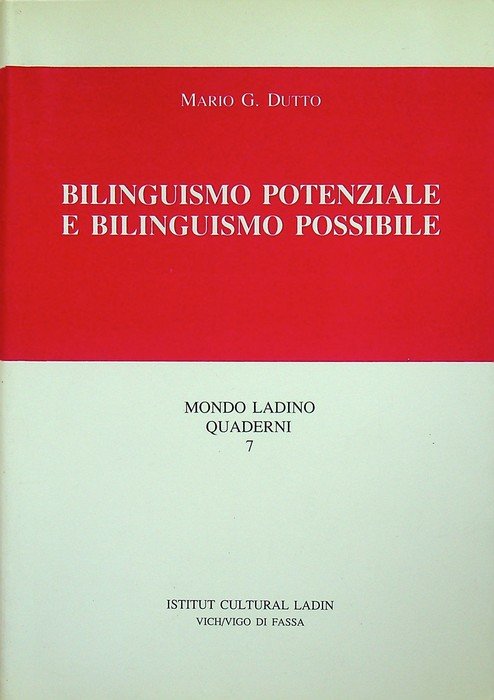 Bilinguismo potenziale e bilinguismo possibile: l'esperienza degli alunni di scuola … | Immagine principale