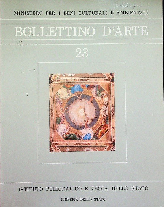 Bollettino d'arte: 23 (1984).