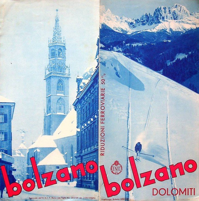 Bolzano, Dolomiti, Riduzioni ferroviarie 50%.